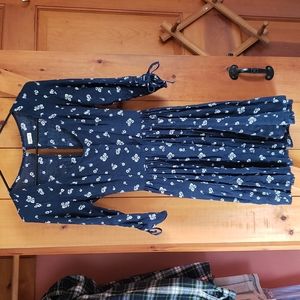 Hollister Floral Button-up Dress